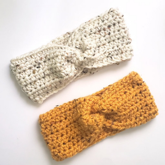 PATTERN, Digital Download, Crochet Chunky, Adult Ear Warmer, PDF